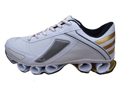 Adidas Meteoro Branco e Dourado