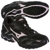 Tênis Mizuno Wave Vitality Preto e Rosa