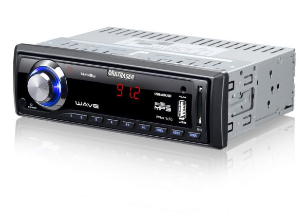 AUTO RÁDIO MP3 WAVE USB/AUX/SD P3108 MULTILASER